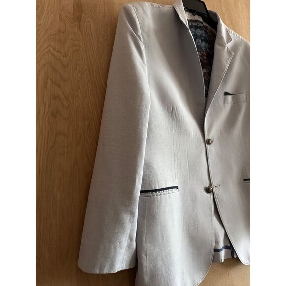 Philipp Plein Homme Men’s Limited Edition Light Blue Skull Lined Blazer - Picture 12 of 16